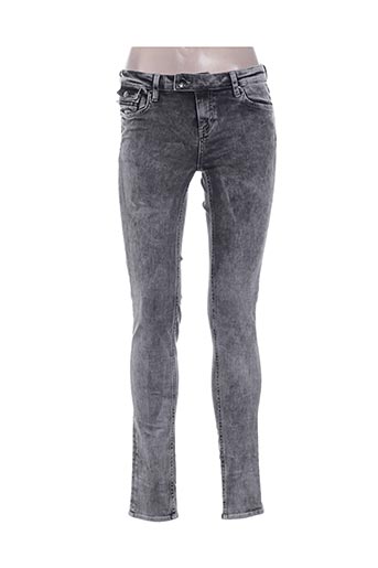 ddp pantalons femme de couleur gris
