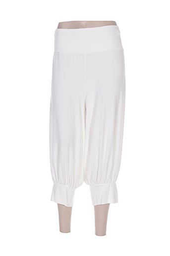 twister pantacourts femme de couleur blanc