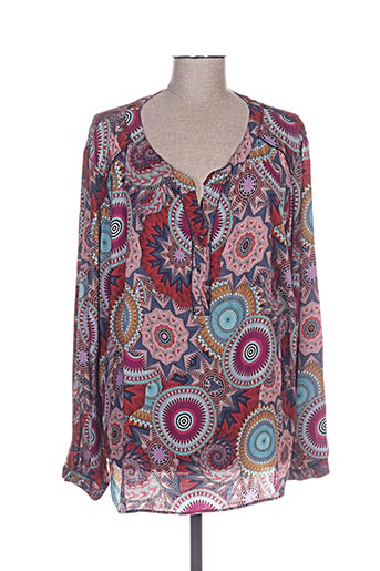 zeli chemises femme de couleur violet
