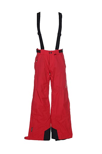 icepeak pantalons homme de couleur rouge