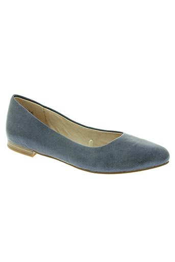 caprice chaussures femme de couleur bleu