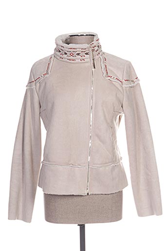 la fiancee du mekong vestes femme de couleur beige