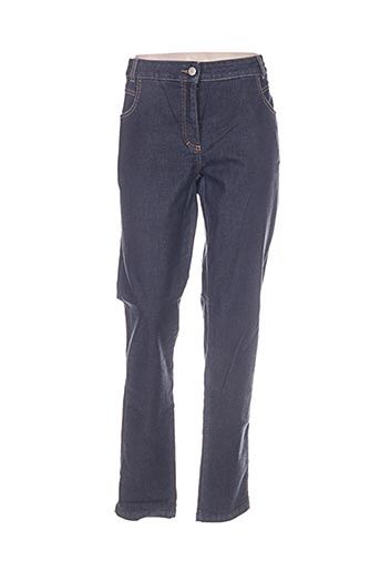 mae mahe jeans femme de couleur bleu