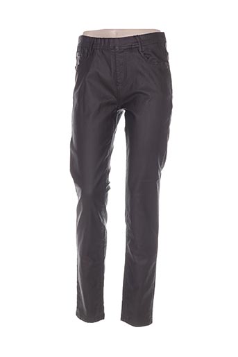 telmail pantalons femme de couleur marron