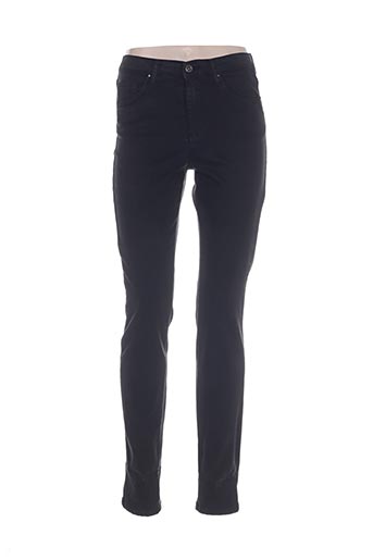 lcdn pantalons femme de couleur noir