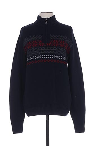 benny les hommes pulls homme de couleur bleu