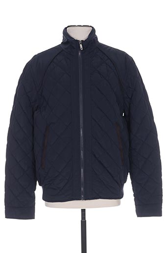 benny les hommes manteaux homme de couleur bleu