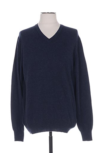 benny les hommes pulls homme de couleur bleu