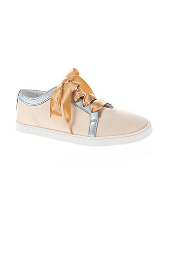 twins for peace chaussures femme de couleur beige