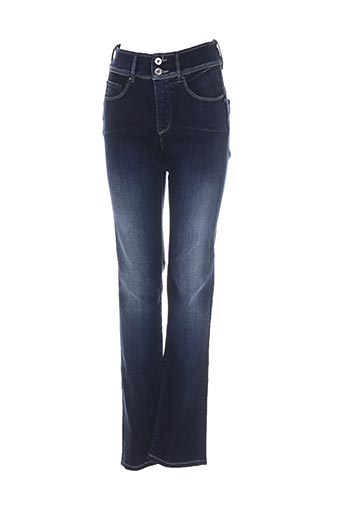 salsa jeans femme de couleur bleu