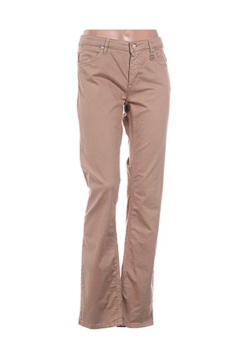 river woods pantalons femme de couleur beige