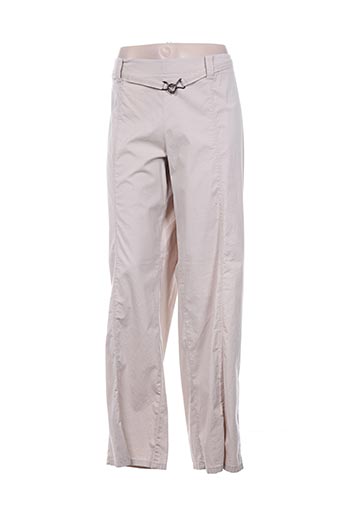 rosa rosam pantalons femme de couleur blanc