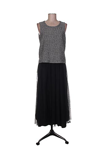 deha robes femme de couleur noir