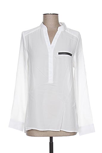so essential chemises femme de couleur blanc