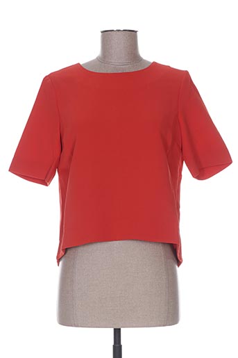 so essential chemises femme de couleur rouge