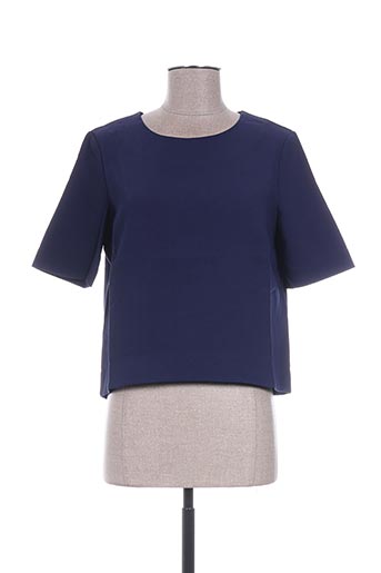 so essential chemises femme de couleur bleu