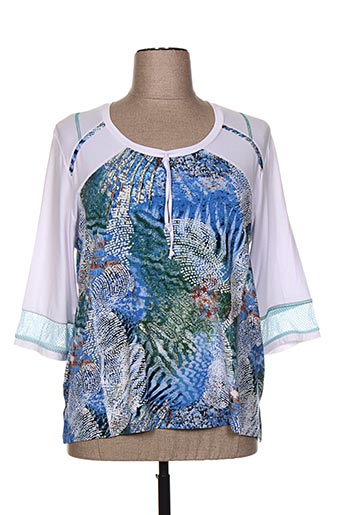 jean gabriel t-shirts femme de couleur blanc