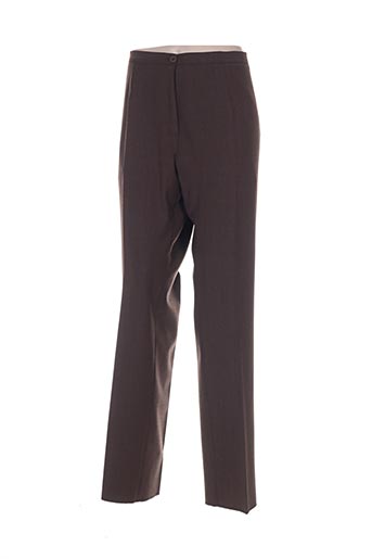 griffon pantalons femme de couleur marron