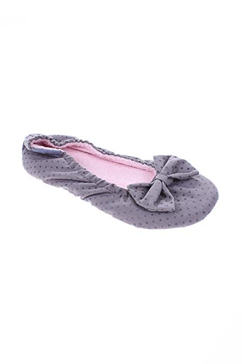 isotoner chaussures femme de couleur violet