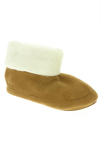 isotoner chaussures femme de couleur marron