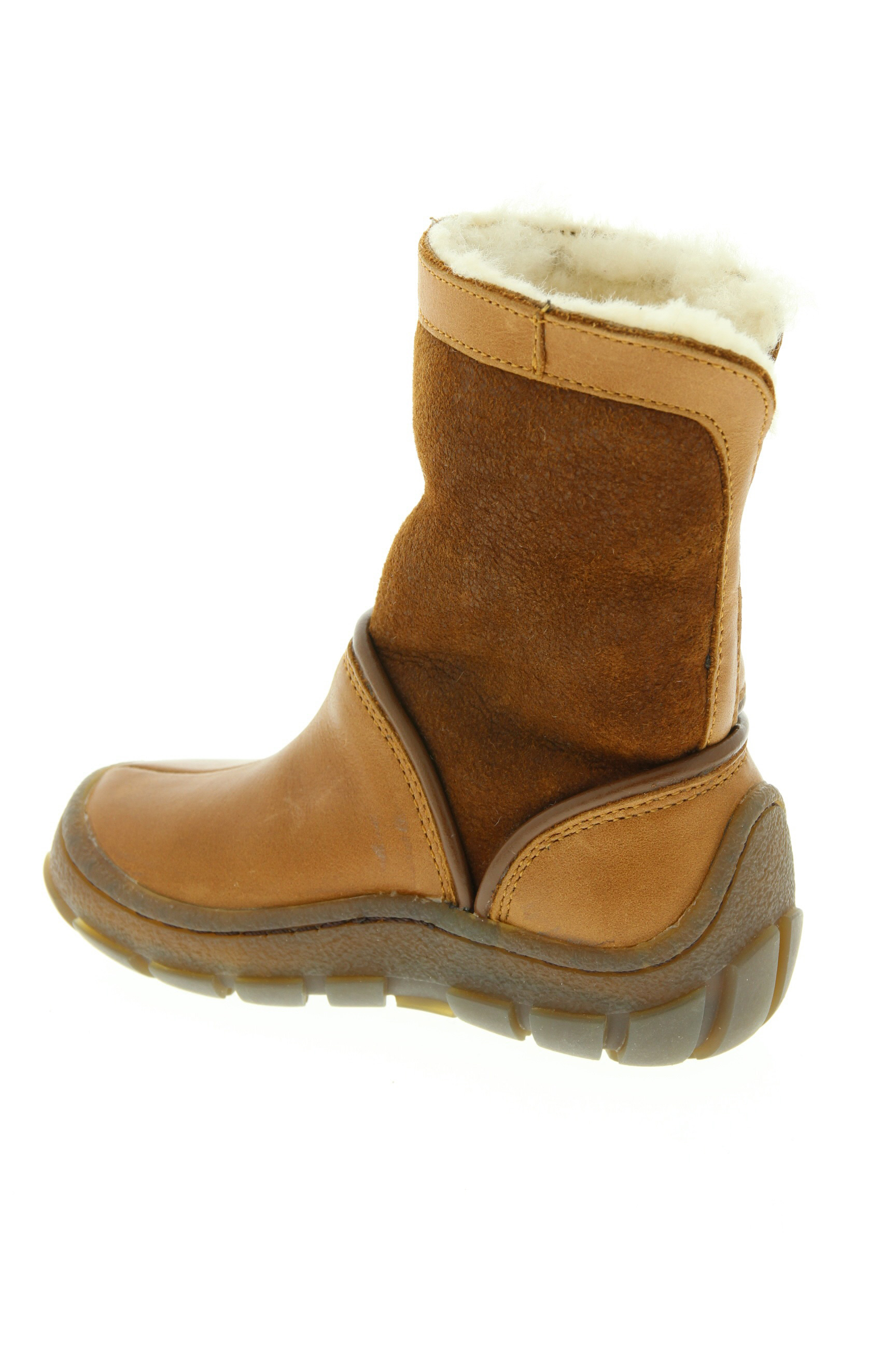 bottes fille marron