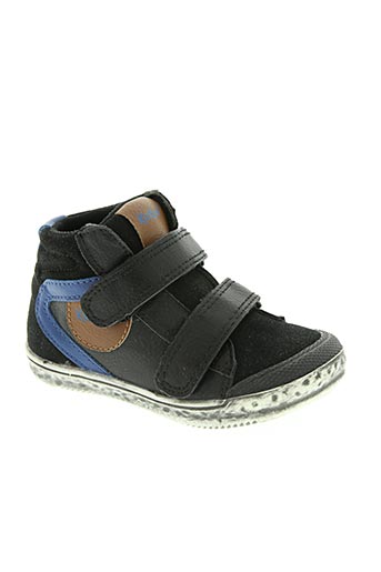 kickers chaussures garçon de couleur noir