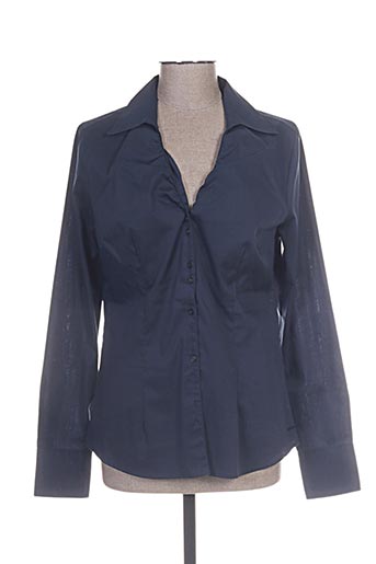 mexx chemises femme de couleur bleu