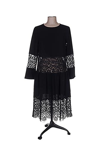 fracomina robes femme de couleur noir