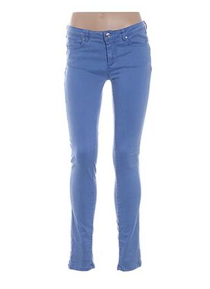 Pantalon slim bleu SPORTMAX pour femme