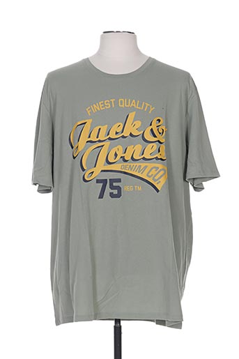 jack & jones t-shirts homme de couleur vert