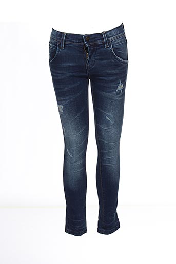 name it jeans fille de couleur bleu
