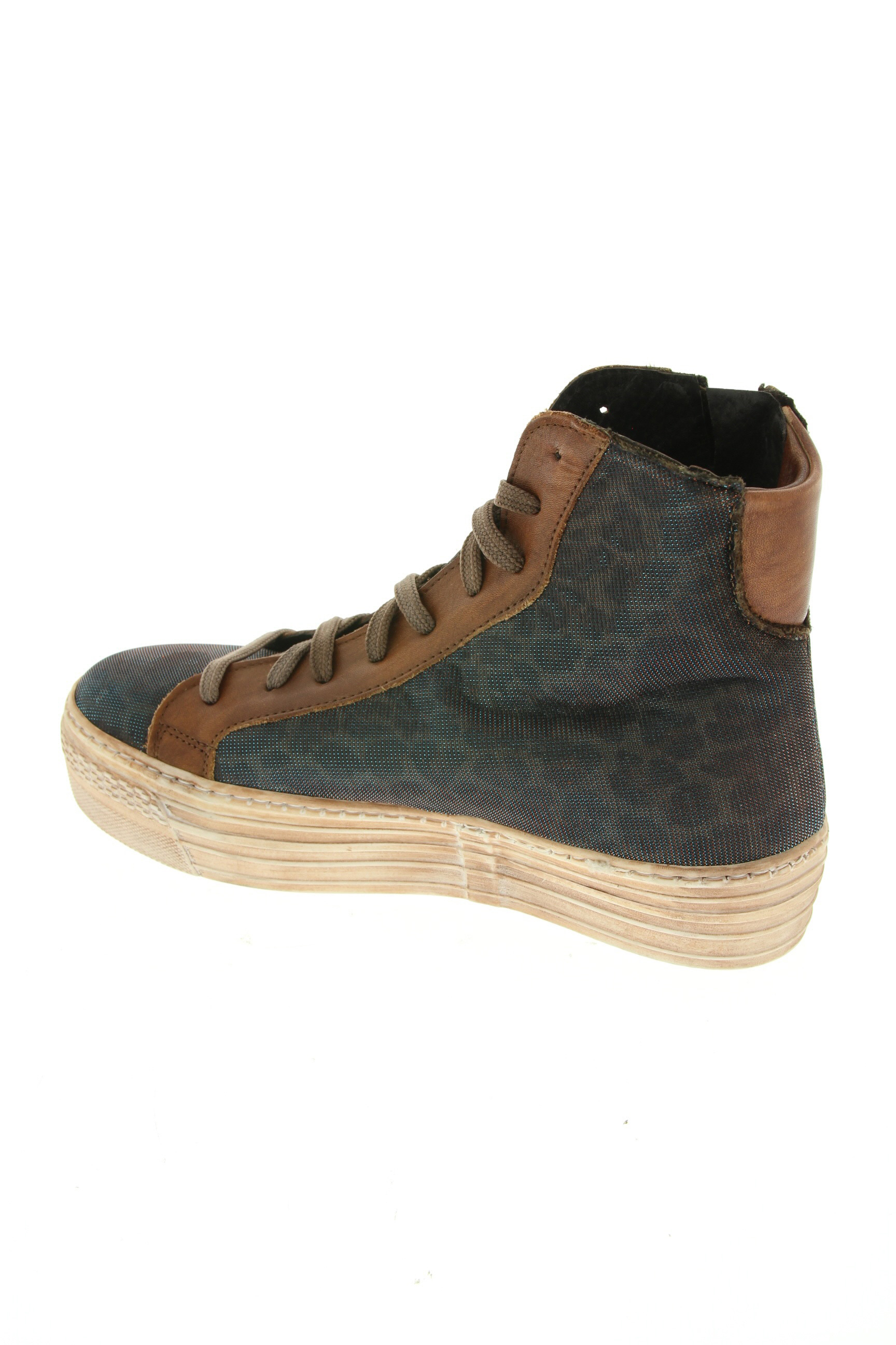 baskets femme marron