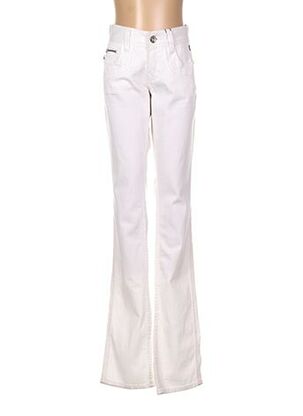 Pantalon casual blanc FREEMAN T.PORTER pour femme