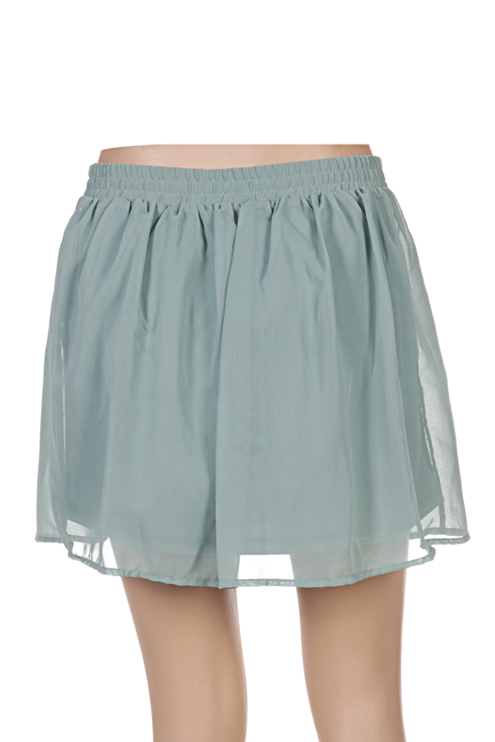 Vero Moda Mini Jupe Femme De Couleur Vert En Soldes Pas ...