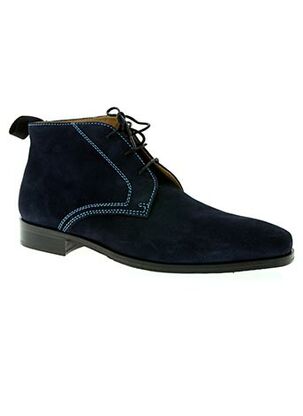 Bottines/Boots bleu DE GIER pour homme