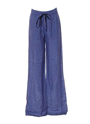 Pantalon casual bleu DIEGA pour femme
