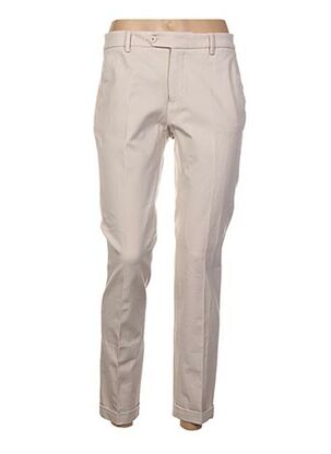 Pantalon casual beige DENIM STUDIO pour femme