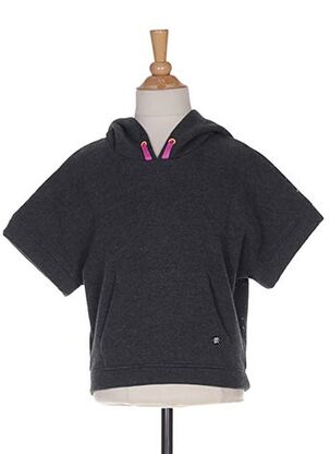 Sweat-shirt gris SORRY 4 THE MESS pour fille
