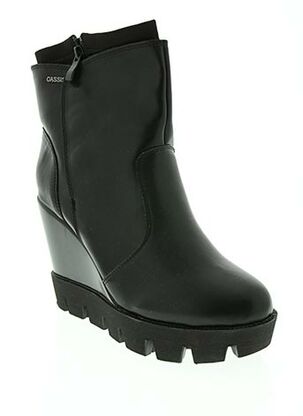 Bottines/Boots noir CASSIS COTE D'AZUR pour femme