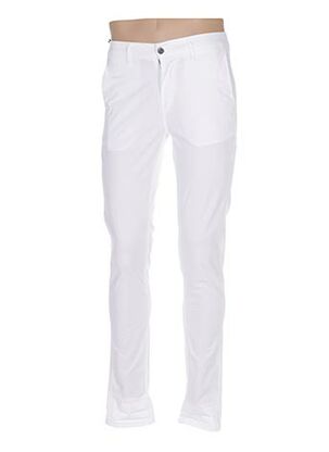 Pantalon casual blanc SERGE BLANCO pour homme