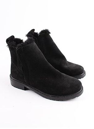 Bottines/Boots noir EMU AUSTRALIA pour femme