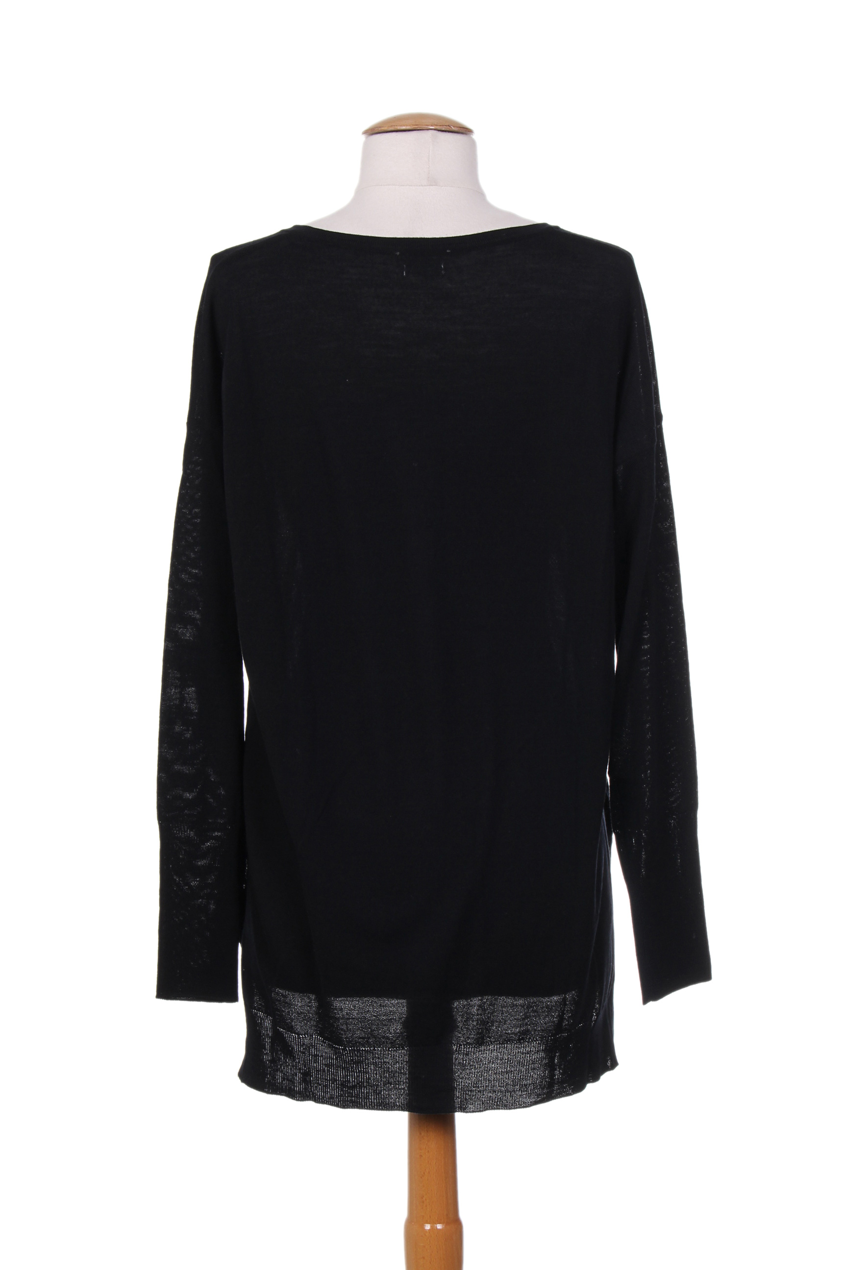 Benetton Pull Tuniques Femme De Couleur Noir En Soldes Pas ...
