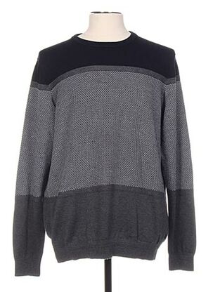 Pull col rond bleu CASUAL FRIDAY pour homme