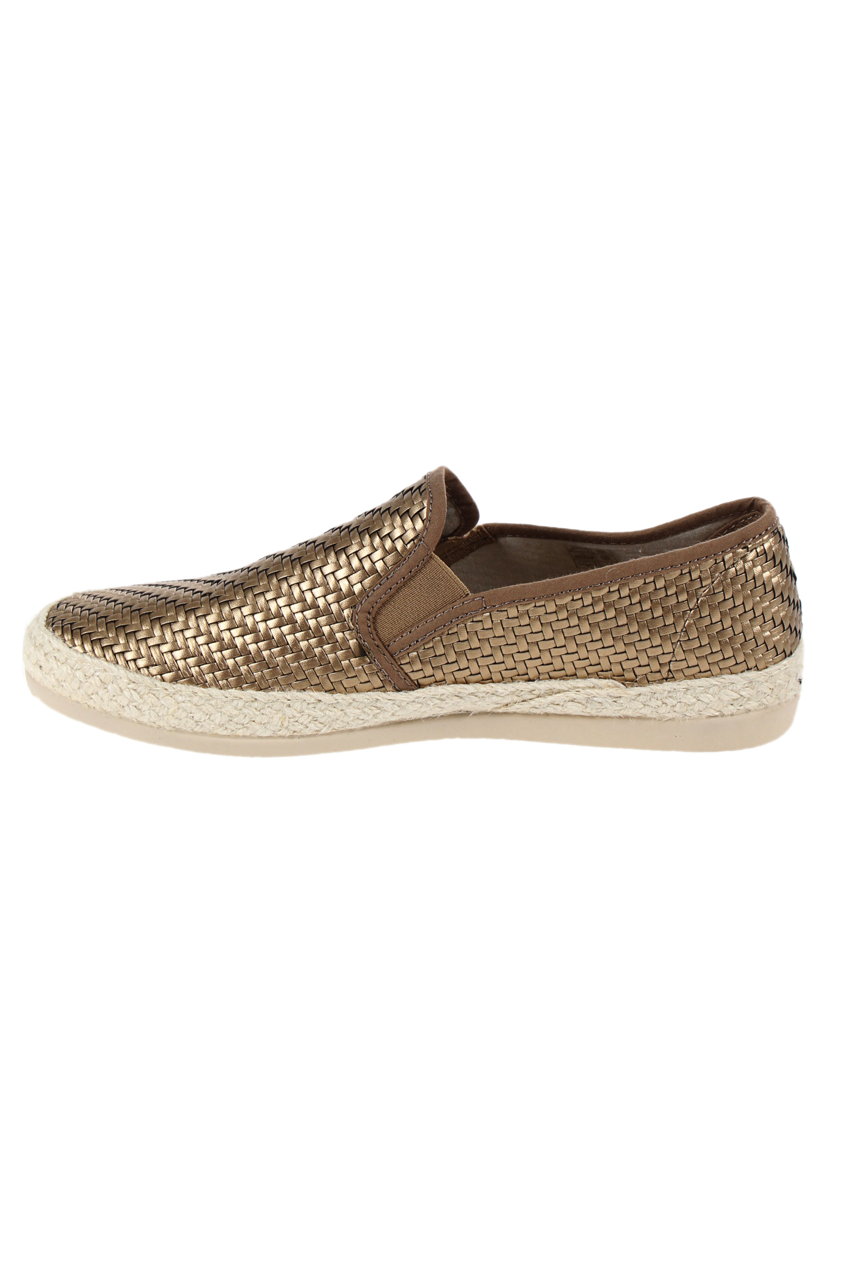 espadrille compensée femme beige
