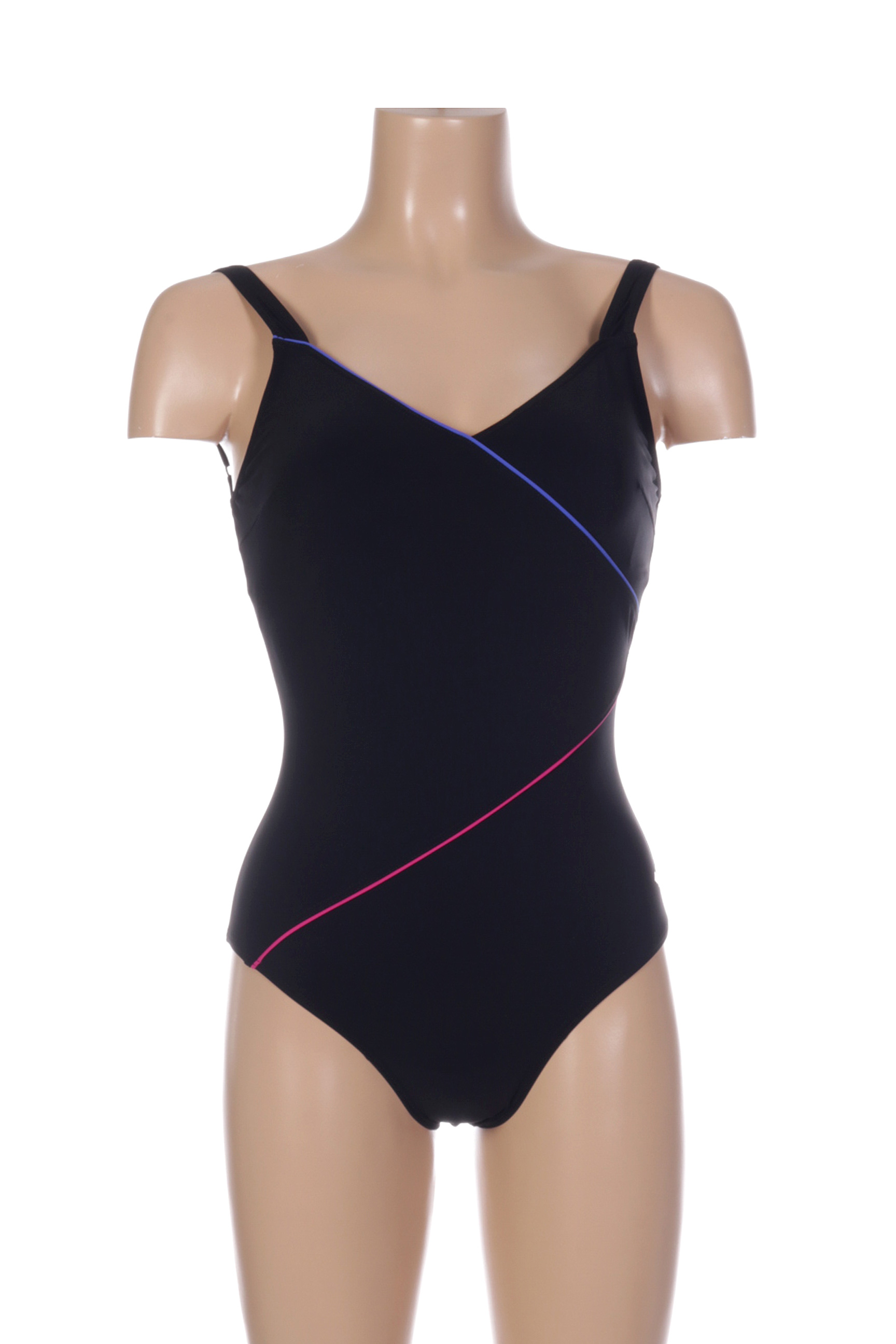 maillot noir 1 piece femme