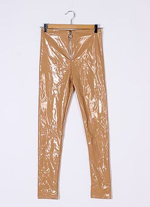Pantalon casual beige CHERRY KOKO pour femme
