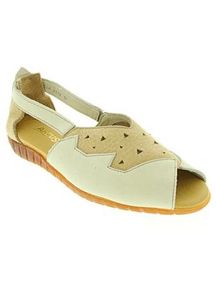 Sandales/Nu pieds beige ARCUS pour femme
