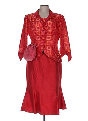 Veste/jupe rouge CLAIRMODEL pour femme