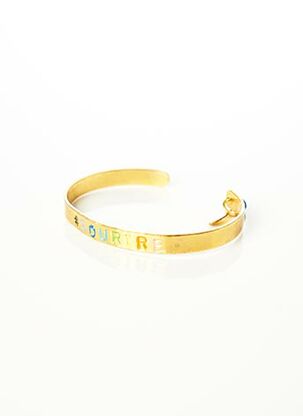 Bracelet Manchette jaune MIMILAMOUR pour femme