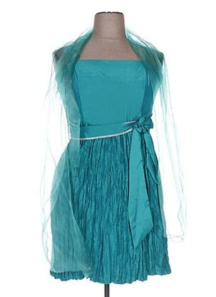 Robe mi-longue bleu CC FASHION pour femme